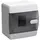 Корпус пластиковый ЩРН-П-4 IP41 черн. прозр. дверь UNION Compact IEK UIC-KP12-N-04-41-K01