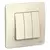 Выключатель 3-кл. СП Blanca 10А IP20 (сх. 1+1+1) 250В молочн. SE BLNVS100502