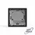 Розетка 1-м СП Pixel IP20 с заземл. с 2-мя заряд. устр. USB тип A+C механизм карбон TOKOV ELECTRIC TKE-PX-R1U2AC-C14, изображение 4