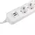 Удлинитель 4х2м 16А IP20 Эксперт 3.5кВт 2хUSB 2.1А ПВС 3х1 PROxima EKF UBA16-2USB-4-02i, изображение 5
