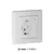 Розетка AtlasDesign Smart 16А L+N с заземл. защ. шторки Zigbee механизм бел. SE ATN000145Z