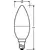 Лампа светодиодная LED Value LVCLB60 7SW/840 свеча матовая E14 230В 10х1 RU OSRAM 4058075578944, изображение 2