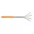 Кабель витая пара F/UTP кат.5e 4х2х24AWG solid LSZH оранж. (уп.305м) NIKOLAN NKL 2200C-OR