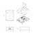Розетка компьютерная 1-м ОП Dual IDC SB1-1-8P8C-C6-WH RJ45 (8P8C) кат.6 Hyperline 430232, изображение 2