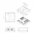 Розетка компьютерная 2-м ОП Dual IDC SB1-2-8P8C-C6-WH RJ45 (8P8C) кат.6 Hyperline 430235, изображение 2