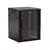 Шкаф настенный TWB-1566-GP-RAL9004 19дюйм 15U 775х600х600мм стеклян. дверь черн. (RAL 9004) (разобранный) Hyperline 392640