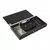 Бокс оптический FO-19R-1U-3хSLT-W140H42-24UN-BK универс. 19дюйм от 8 до 24 портов (SC duplex LC ST FC) (со спайс. пласт. без пигтейлов. и прох. адапт.) 1U черн. Hyperline 250427, изображение 2