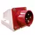 Вилка стационарная 524 32А 3P+PE 380В IP44 EKF ps-524-32-380, изображение 2