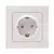 Розетка 1-м СП Стокгольм 16А IP20 с заземл. защ. шторки бел. PROxima EKF EXR16-028-10, изображение 7