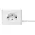 Удлинитель "Куб" 2 гнезда 3USB 2.4А+зарядное устройство 1.3 метра 1кв.мм EKF UBA-CUB-3-WC, изображение 3