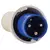 Вилка переносная 033 63А 2P+PE 220В IP67 EKF ps-033-63-220