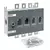 Рубильник 4п 250А без рукоятки управления TwinBlock EKF tb-s-250-4p, изображение 2