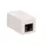 Адаптер проходной TERACOM кат.5E неэкранированный RJ45-RJ45 бел. EKF TRC-INLC-2RJ45-5EUTP-WH