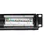 Патч-панель TERACOM 19дюйм кат.5E 1U неэкранированная UTP 24 порта RJ-45 110 IDC с органайзером EKF TRC-PPNL-5EUTP-C1U24, изображение 5