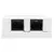 Розетка настенная TERACOM PRO кат.6 неэкранированная 2 порта RJ-45 Dual IDC бел. EKF TRP-WBOX-2RJ45-6UTP-WH, изображение 2