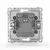 Выключатель 2-кл. СП Pixel 10А IP20 с индикатором механизм алюм. TOKOV ELECTRIC TKE-PX-V2I-C03, изображение 5