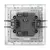 Выключатель 1-кл. СП Pixel 10А IP20 в сборе перламутр. TOKOV ELECTRIC TKE-PX-V1F-C04, изображение 5