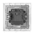 Выключатель 2-кл. СП Pixel 10А IP20 в сборе перламутр. TOKOV ELECTRIC TKE-PX-V2F-C04, изображение 5