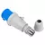 Вилка переносная 023 2Р+РЕ 32А 220В IP44 PROxima EKF ps-023-32-220-PRO, изображение 3