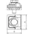Соединитель для быстр. монтажа d8-10 Vario 249 8-10 ALU OBO 5311519, изображение 2