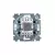 Выключатель 1-кл. СП Levit IP20 с подсветкой серебр./дым. черн. ABB 2CHH590146A6070, изображение 2