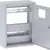 Щит ЯУР с двумя DIN-рейками (400х300х150) Basic EKF uerm2-din-400-bas, изображение 3