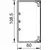 Кабель-канал 110х60 L2000 пластик WDK60110LGR свет. сер. OBO 6027121, изображение 2