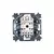 Переключатель 1-кл. СП Levit IP20 бел./дым. черн. ABB 2CHH590645A6062, изображение 2
