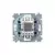 Переключатель 1-кл. СП Levit IP20 с подсветкой ориентацион. бел./ледяной ABB 2CHH590646A6001, изображение 3