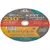 Круг отрезной по металлу посадочный диаметр 22.2мм 230х1.8мм MOS 37019М, изображение 3