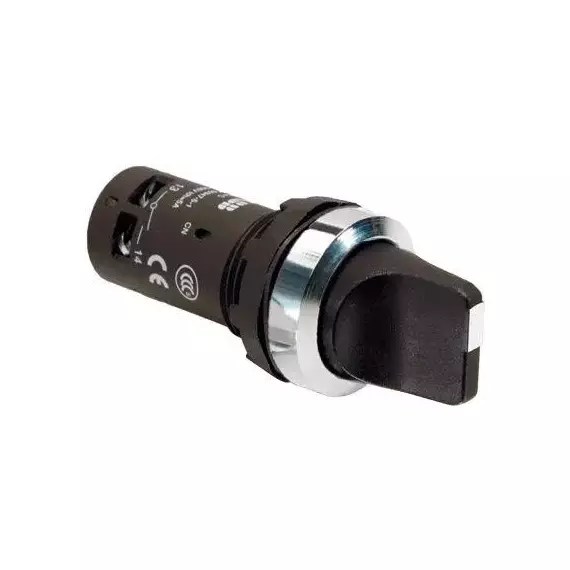 Переключатель 2-х поз. C2SS1-30B-11 черн. ABB 1SFA619200R3076