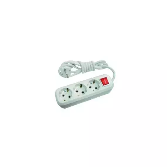 Удлинитель 3х2м с заземл. с выкл.16А IP20 Makel MGP212