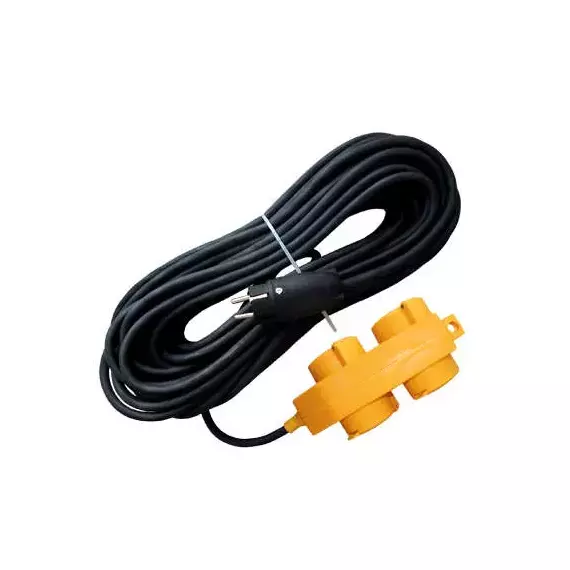 Удлинитель 4х10м с заземл. 16А IP44 У16-040 КГ 3х1.5 розетки с защ. крышкой UNIVersal 9634131