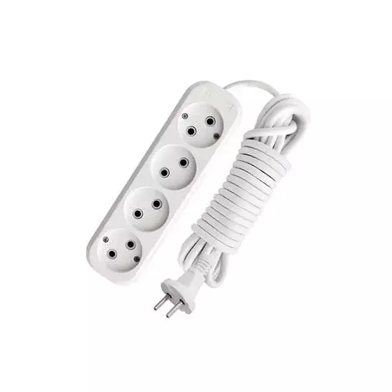 Удлинитель 4х10м без заземл. 10А IP20 Е-204 АБС-пл. ПВС 2х1 UNIVersal 9631971