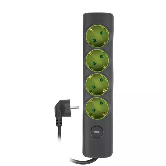 Удлинитель 4х3м с заземл с выкл. сер. ET-04-300G JAZZway 5051874, изображение 3