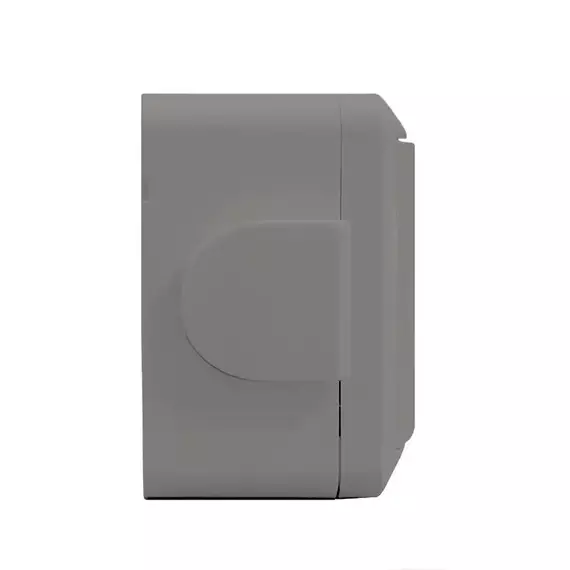 Переключатель проходной 1-кл. ОП Клио 10А IP44 сер. UNIVersal К2230-Gr, изображение 3