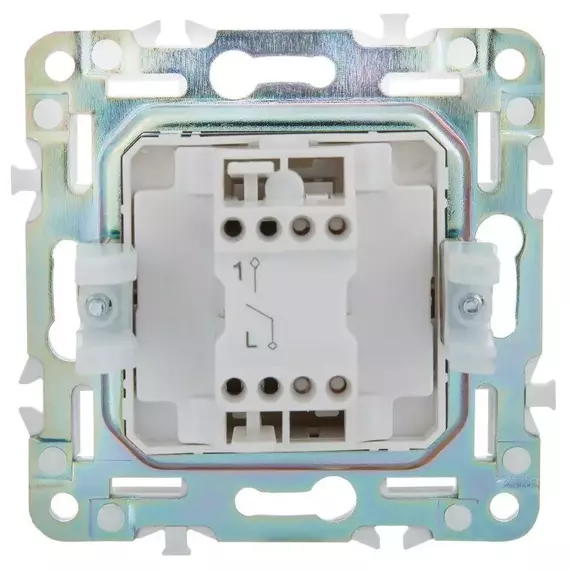 Выключатель 1-кл. SKANDY 10А SK-V01G мятный IEK SK-V10-0-10-K06, изображение 3