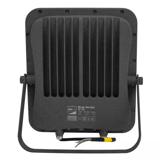 Прожектор светодиодный PFL-S4 150Вт 6500К IP65 80град. ДО с клапаном с линзовым модулем Pro+ JazzWay 5036444, изображение 4
