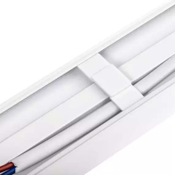 Шинопровод трековый накладной 1ф ARTLINE с питанием и заглушкой 2м алюм./медь с держателями с пластиковой планкой бел. Ritter 59784 5, изображение 8