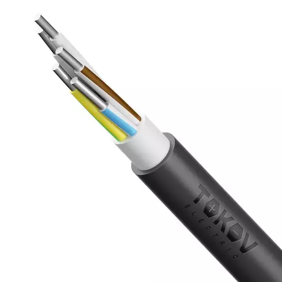 Кабель TOKOV ELECTRIC АВВГнг(А)-LS 5х16 ОК (N PE) 0.66кВ (м) УТ000030799