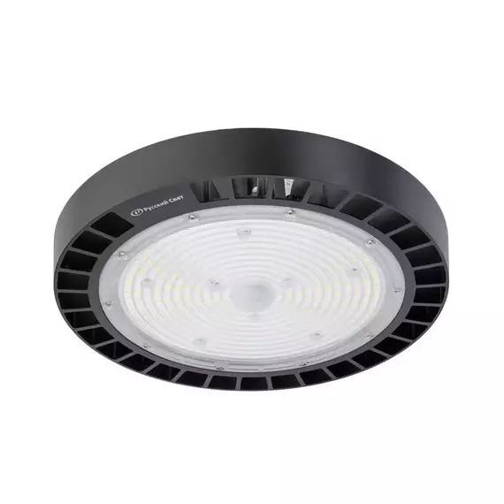 Светильник светодиодный ДСП IB 11 S 150W M 840 BK 298х298х112мм 150Вт 4000К IP65 High Bay подвес черн. Русский Свет 16091123171