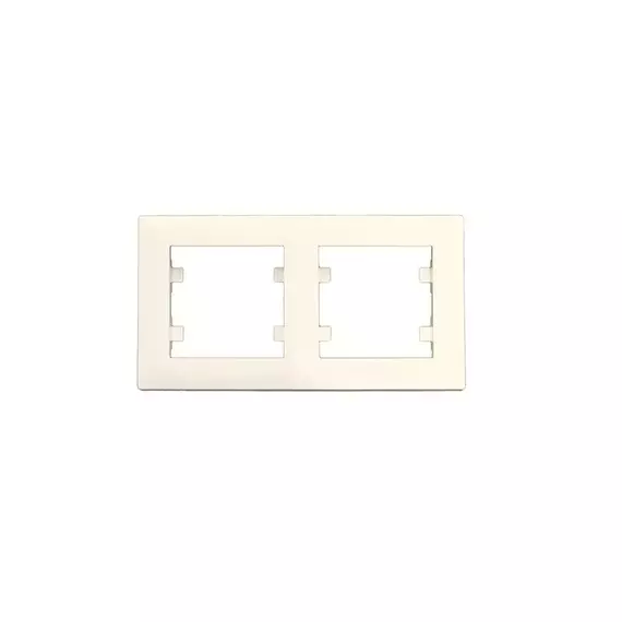 Рамка 2-м Karea RIZZ крем Makel 88010702