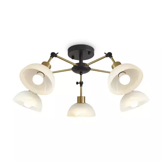 Светильник Bessie 5х60Вт E27 IP20 подвесной Freya FR5526PL-05BBZ