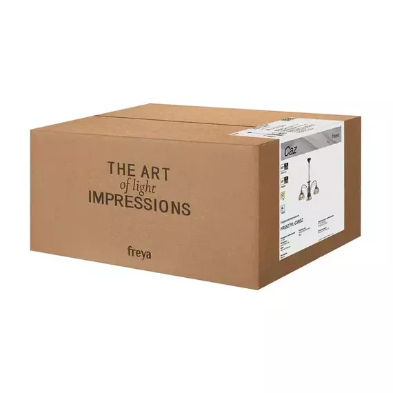 Светильник Caz 3х60Вт E27 IP20 подвесной Freya FR5527PL-03BBZ, изображение 9
