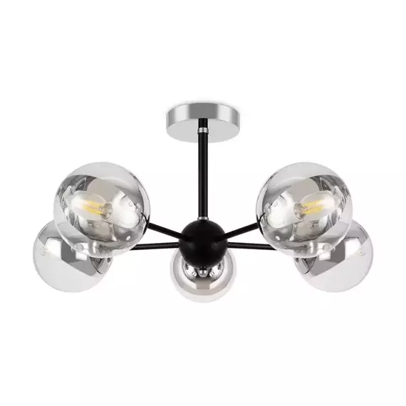 Светильник Sonnet 40Вт E14х5 IP20 подвесной Freya FR5271PL-05B, изображение 2