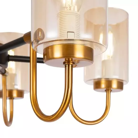 Светильник Jewel 40Вт E14х5 IP20 потолочн. Freya FR5321CL-05BZ, изображение 3