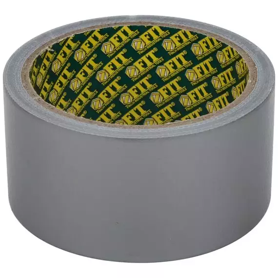 Лента клейкая универсальная армированная "Ductape" 48ммх10м FIT 11710