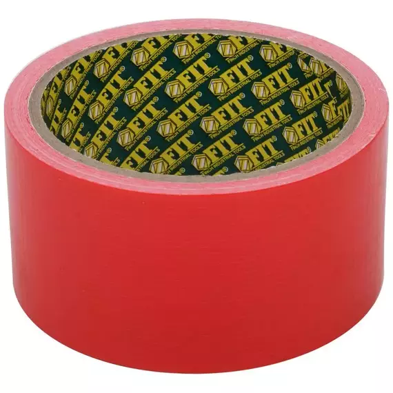 Лента клейкая универсальная армированная "Ductape" 48ммх10м красн. FIT 11772