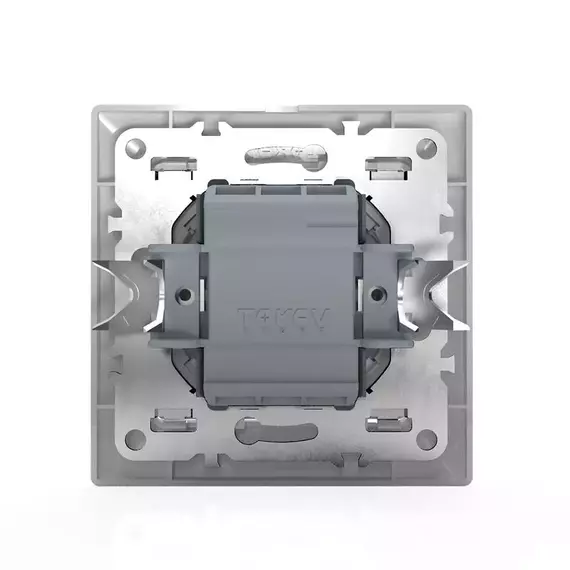 Выключатель 2-кл. СП AVA 10А IP20 с индикатором в сборе бел. TOKOV LIGHT TKL-AV-V2IF-C01, изображение 5