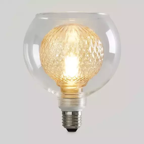Лампа светодиодная Loft Led G125 4Вт 2700К E27 DIM Voltega 8546, изображение 8